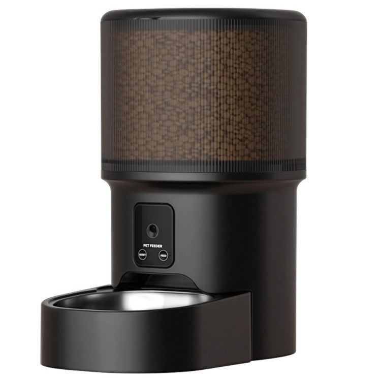 Smart Pet Feeder with Timed Feeding Remote Voice Control System
