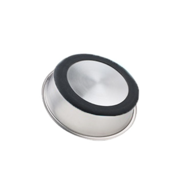 Silicone Stainless Steel Pet Feeding Water Bowl for Cats Dogs