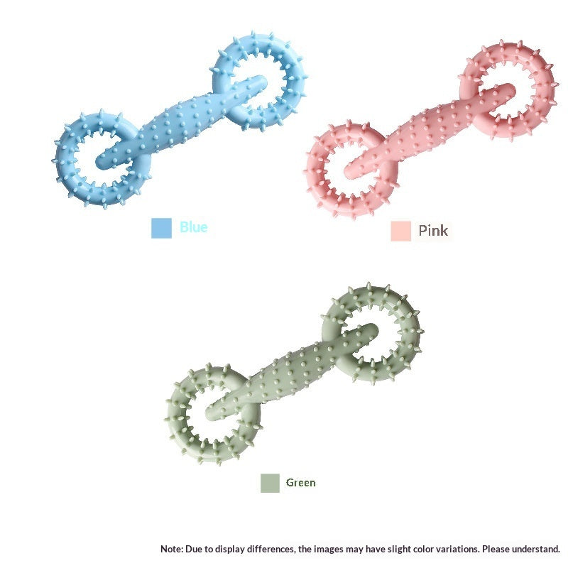 Pet Pull Ring Dog Chew Gnawing Interactive Toy