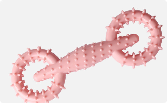 Pet Pull Ring Dog Chew Gnawing Interactive Toy