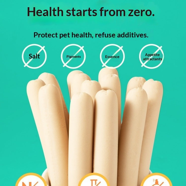Teddy Small Dog Sausage Treats Delicious Pet Snacks