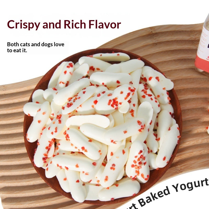Baked Yogurt Milk Cranberry Cheese Pet Treats Snacks