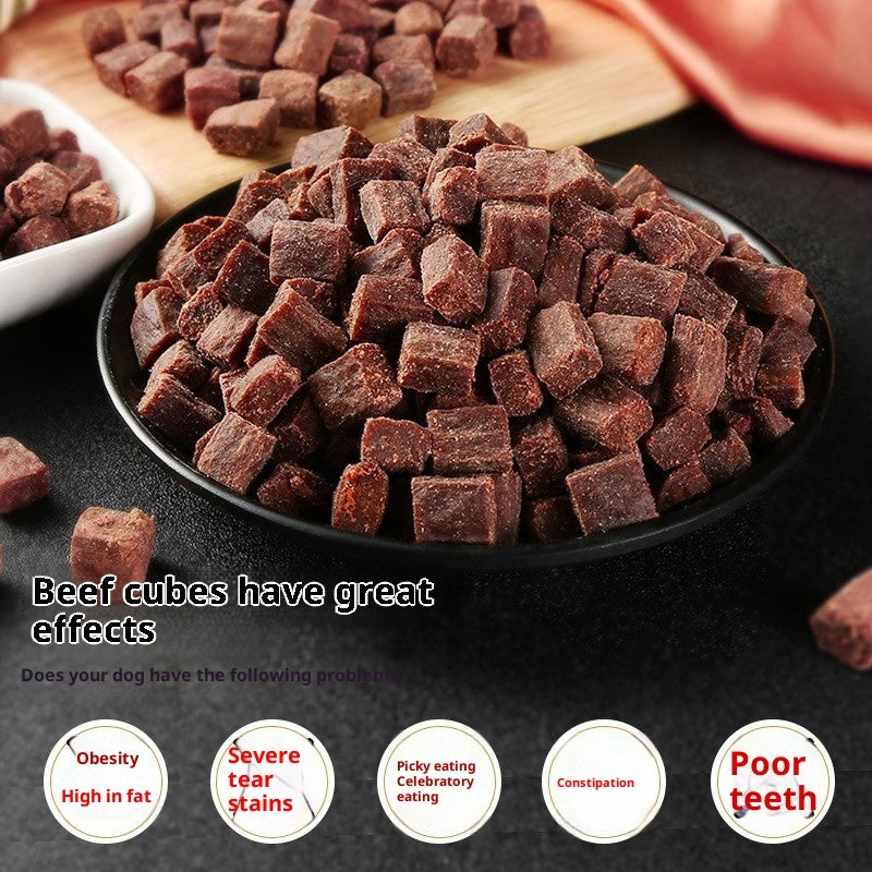 Beef Bits Dog Treats for Puppies Small Dogs