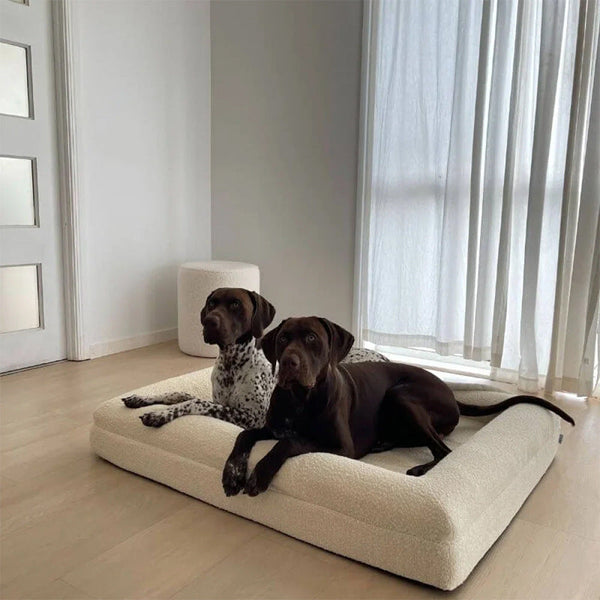 Memory Foam Waterproof Dog Bed with Removable Washable Cover