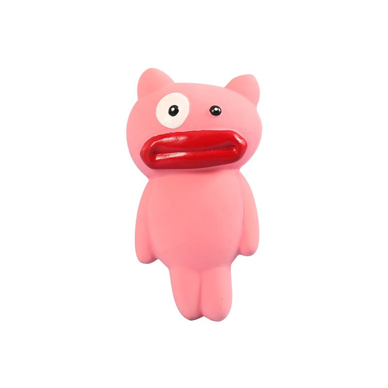 Durable Natural Latex Chew Resistant Pet Squeaky Toy