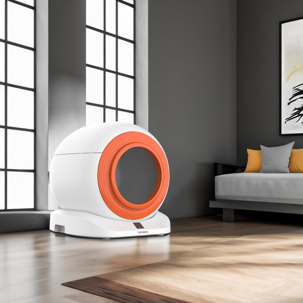 Smart Cat Litter Box: Self-cleaning New Design