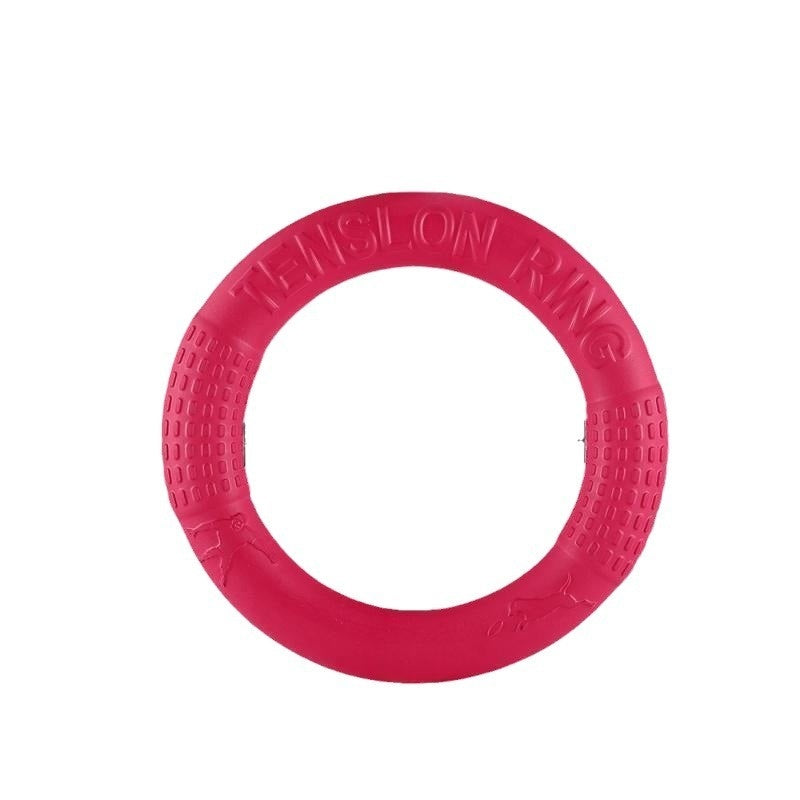 Bite Resistant Soft Pull Ring Flying Disc Dog Training Toy