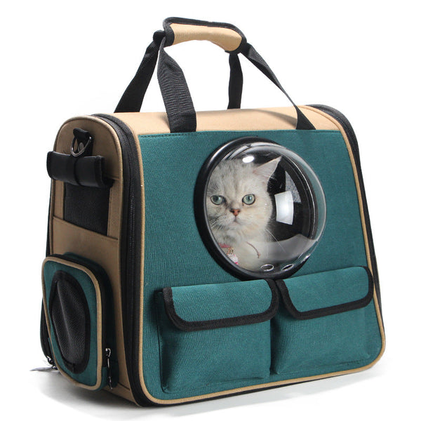 Pet Backpack Carrier Travel Space Bag for Dogs Cats