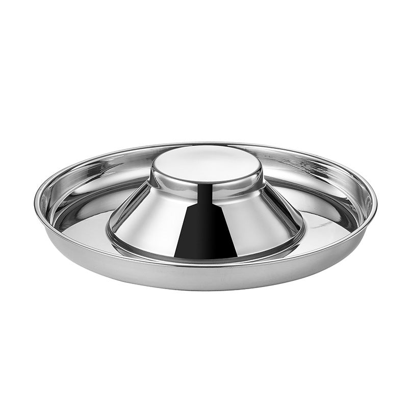 Stainless Steel Puppy Weaning Feeding Bowl Multi Pet Dish Set