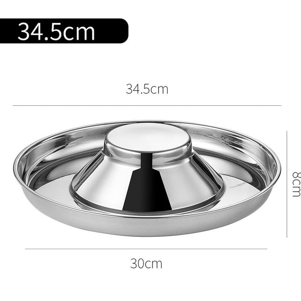 Stainless Steel Puppy Weaning Feeding Bowl Multi Pet Dish Set