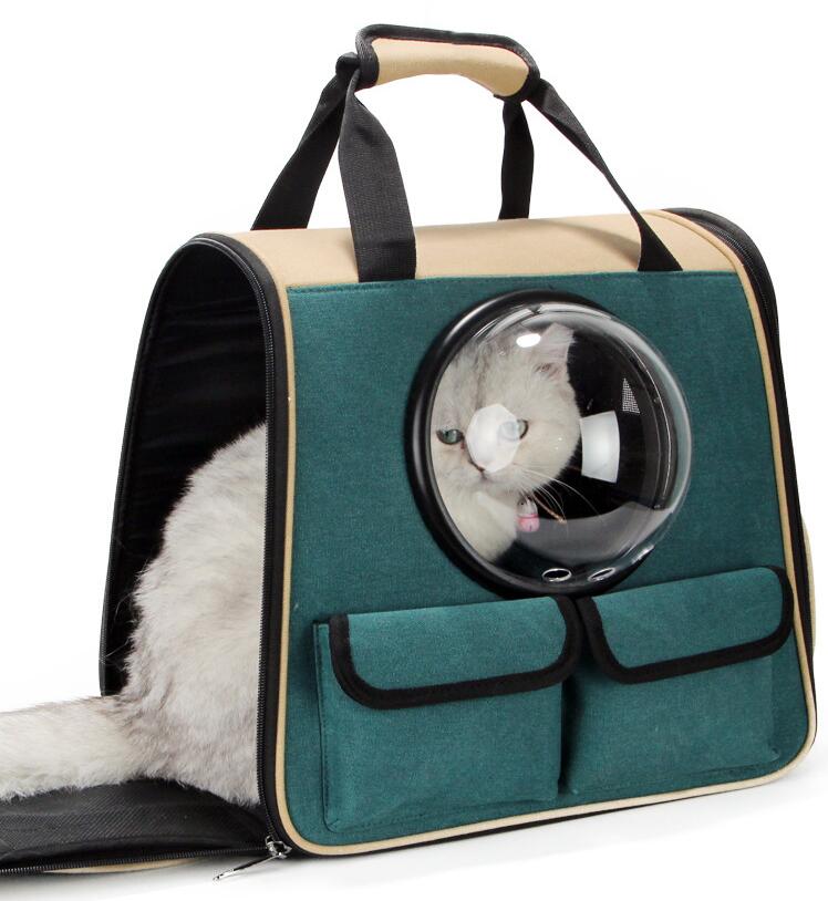 Pet Backpack Carrier Travel Space Bag for Dogs Cats