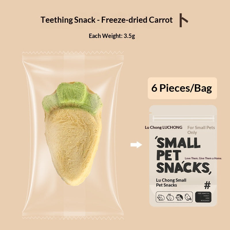 Freeze-Dried Cranberry Rose Cat Treats Crunchy Biscuits Snacks
