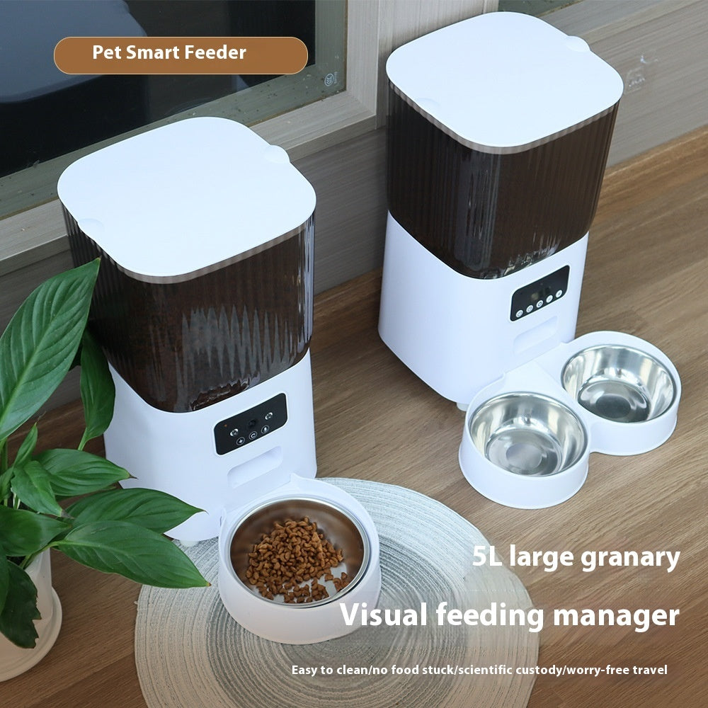 5L Automatic Pet Feeder Smart Food Dispensing Machine