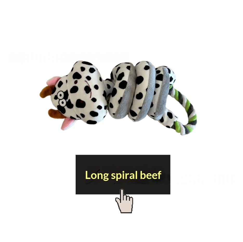 Puppy Tug of War Plush Crinkle Chew Resistant Toy