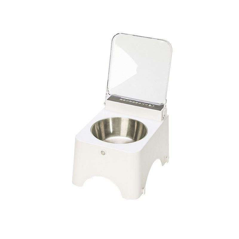 Pet Cat Automatic Lid Opening Feeding Bowl Feeder
