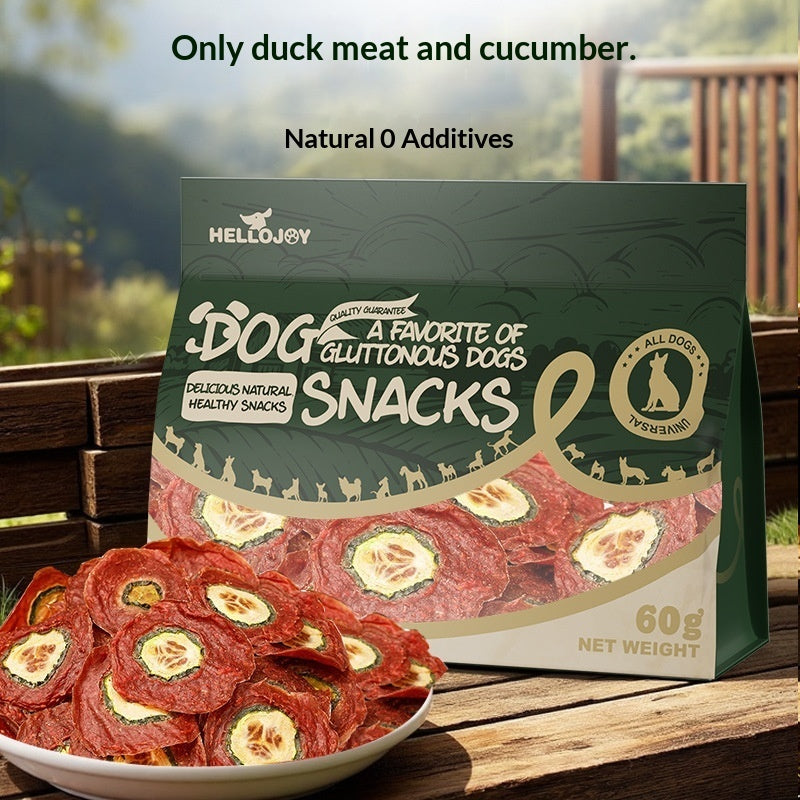 Duck Okra Nutritious Chews Dog Treats Healthy Snacks