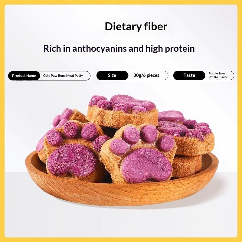 Freeze-Dried Bone Meat Patties Cat Treats Wholesale Pack