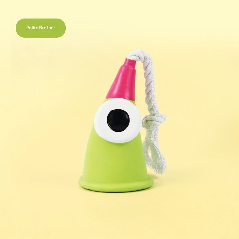 Durable Natural Latex Chew Resistant Pet Squeaky Toy