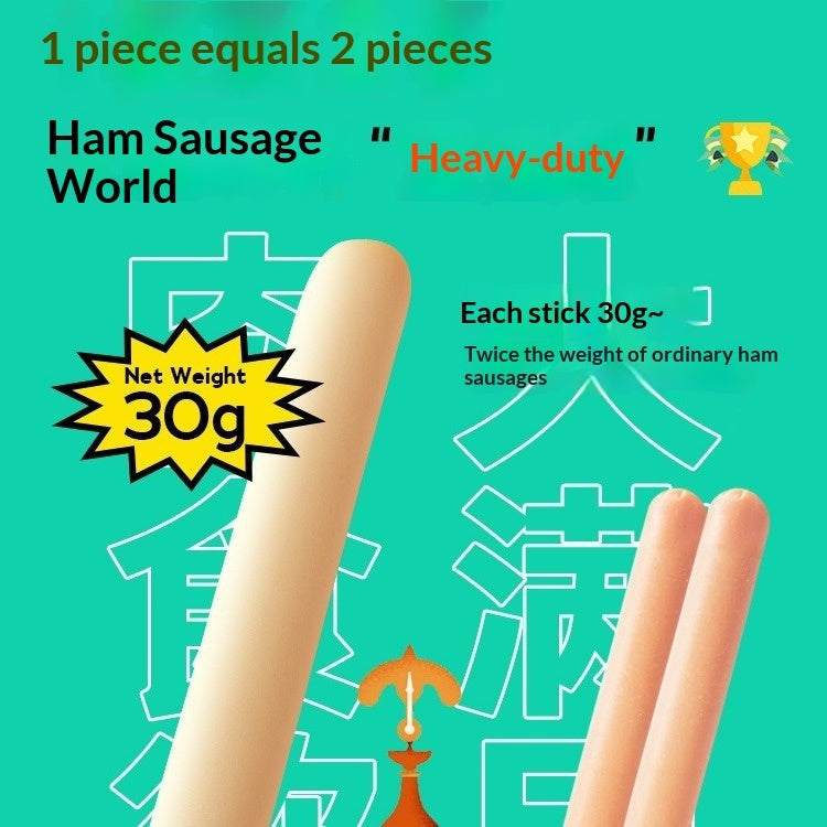 Teddy Small Dog Sausage Treats Delicious Pet Snacks