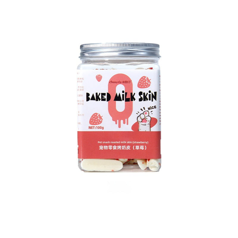 Baked Yogurt Milk Cranberry Cheese Pet Treats Snacks