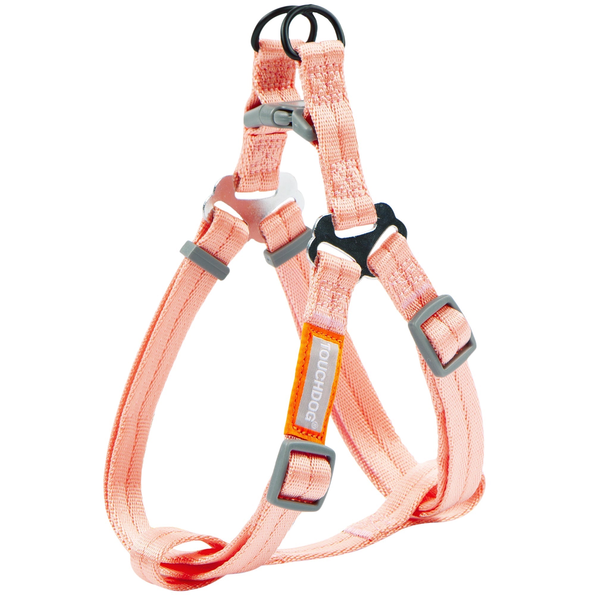 Touchdog Macaron 2-in-1 Nylon Dog Harness Leash