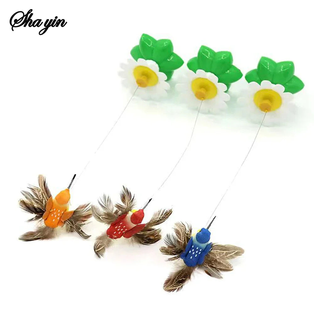 Electric Flying Bird Automatic Interactive Cat Teaser Toy