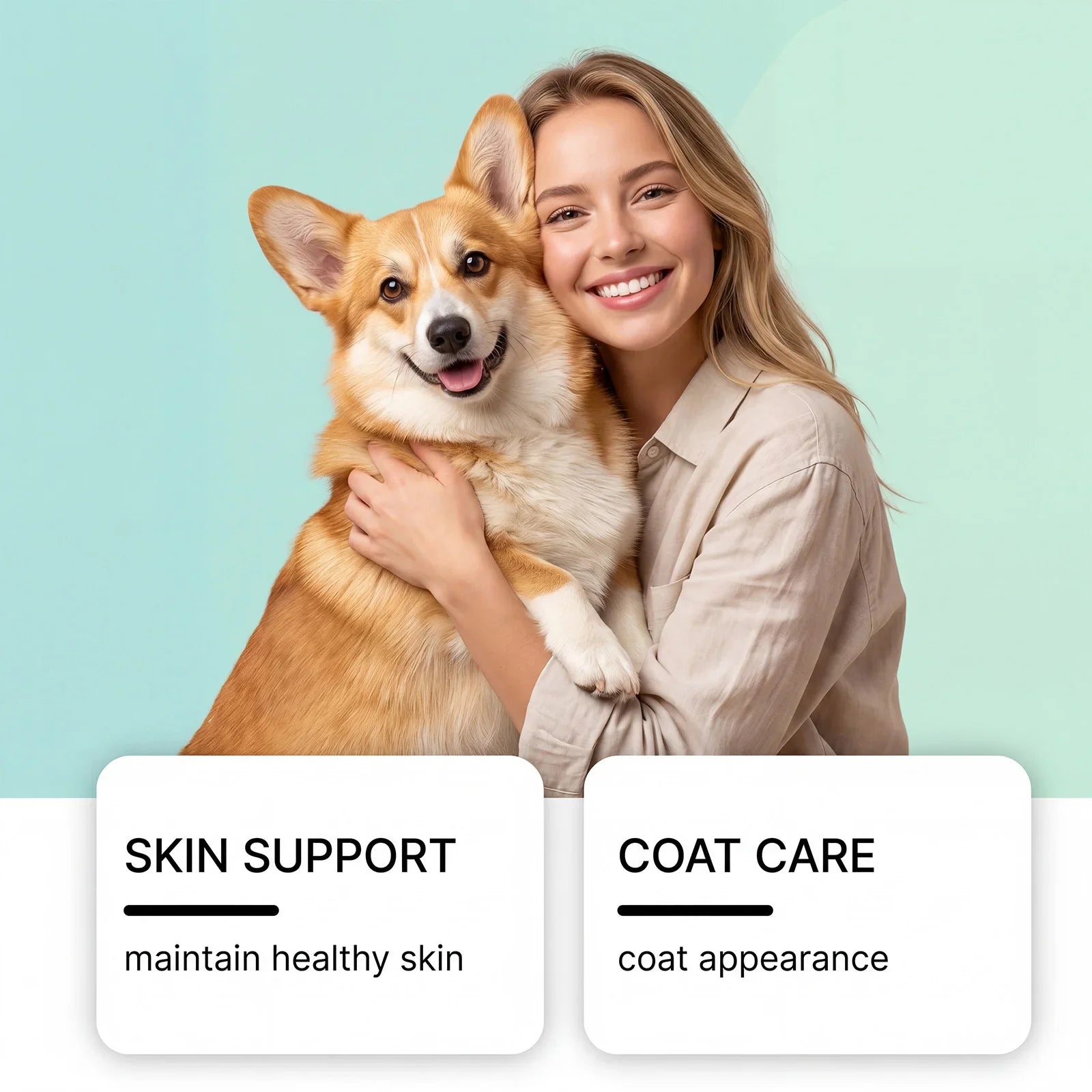 Kriath 10-in-1 Multivitamin Dog Supplement - Promotes Skin and Hair Health, Supports Gut Health, Mobility and Overall Health
