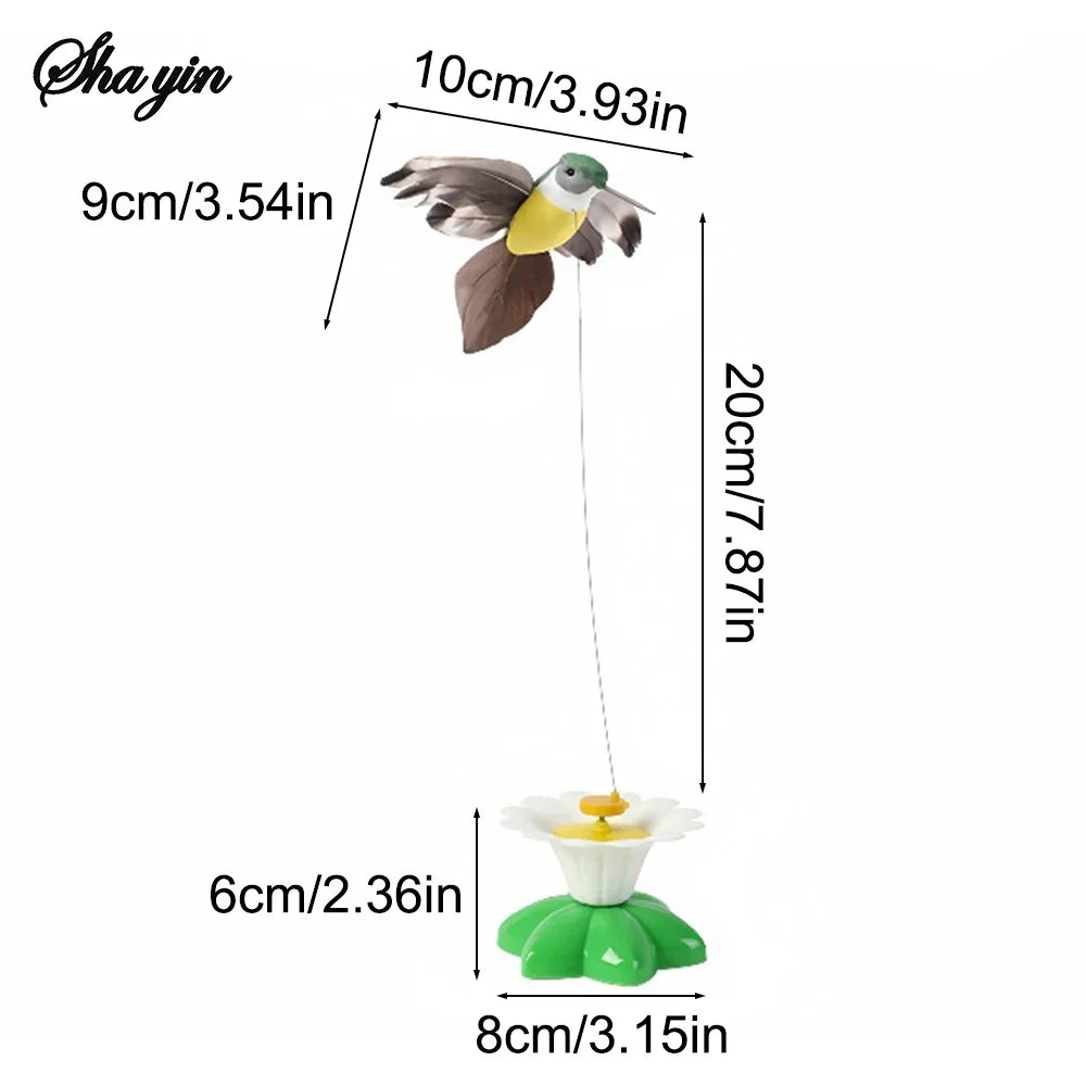 Electric Flying Bird Automatic Interactive Cat Teaser Toy