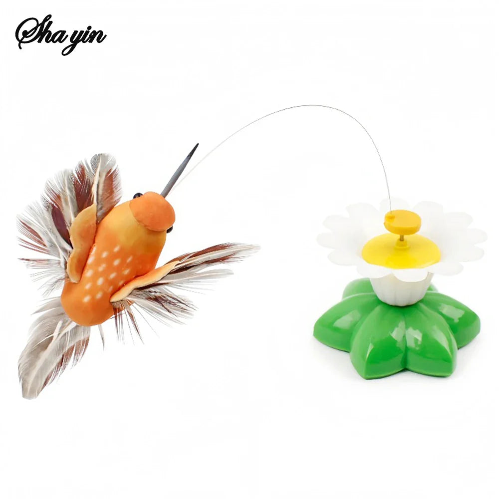 Electric Flying Bird Automatic Interactive Cat Teaser Toy