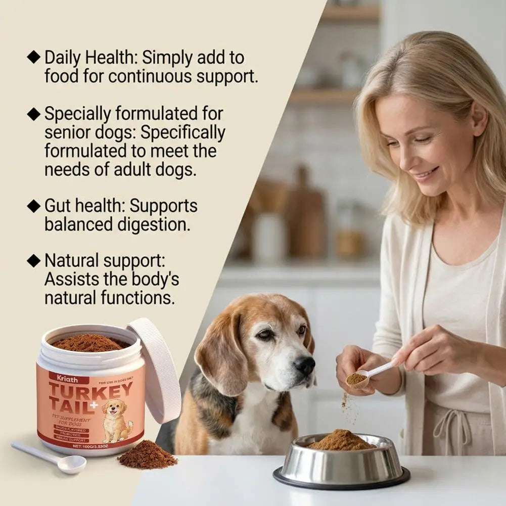 100g Bacon Flavored Pet Health Supplement Elderly Dog Maintenance Joint Intestinal Skin Care Dog Probiotics Immune Support Agent