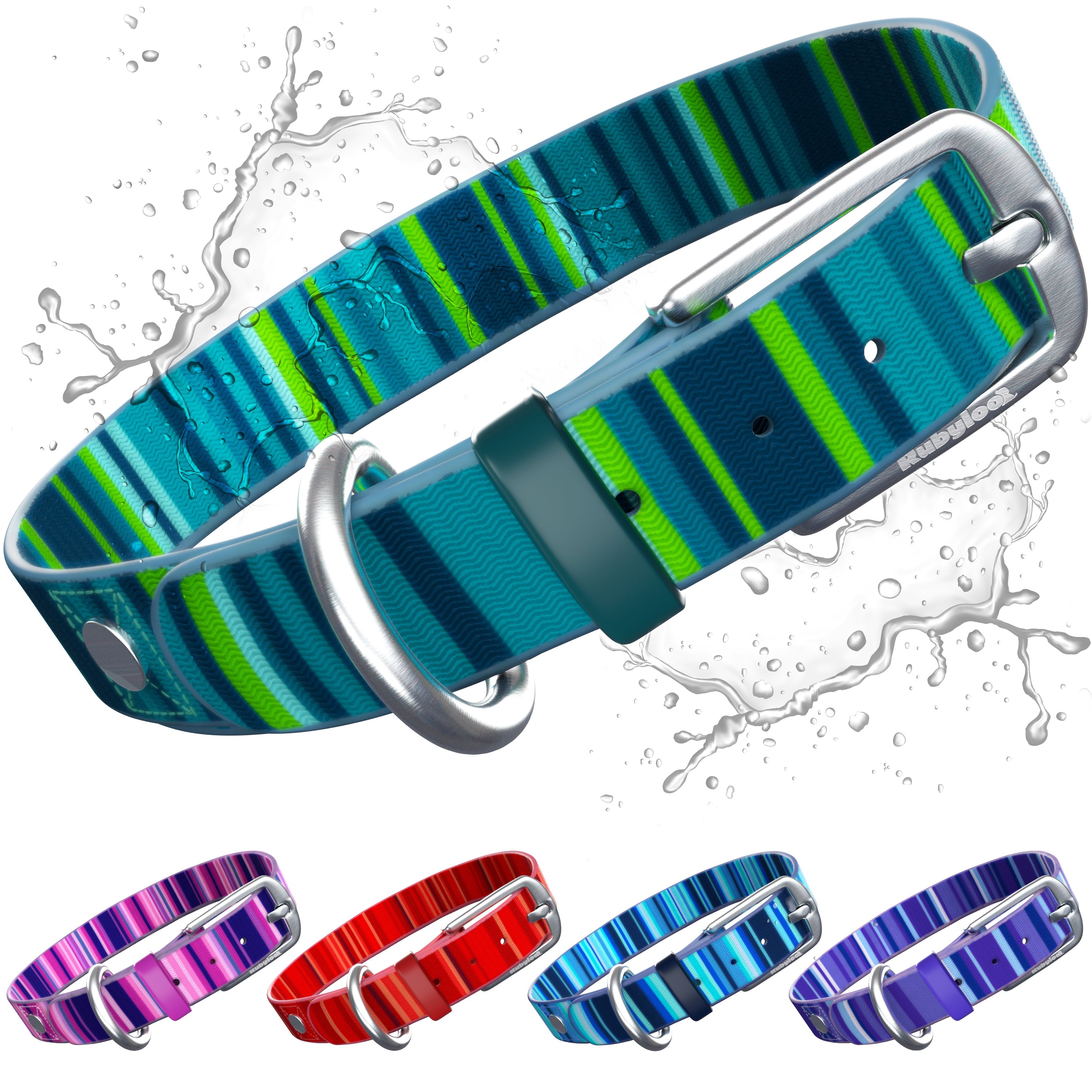 Waterproof Washable Stink-Proof Durable Dog Collar Everyday Wear