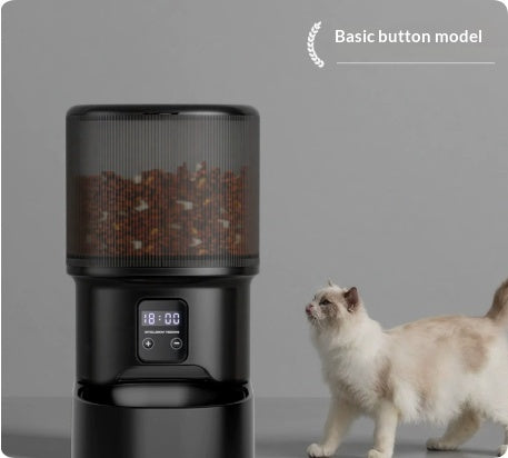 Smart Pet Feeder with Timed Feeding Remote Voice Control System
