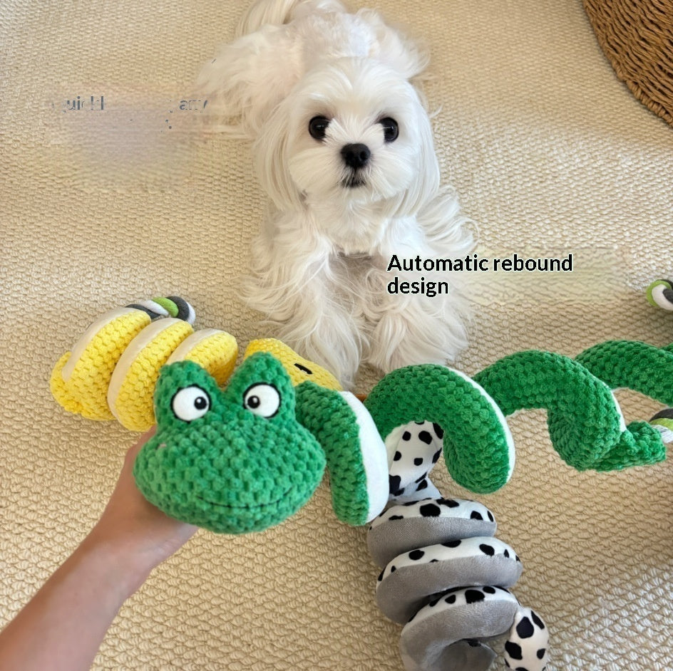 Puppy Tug of War Plush Crinkle Chew Resistant Toy
