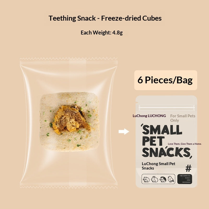 Freeze-Dried Cranberry Rose Cat Treats Crunchy Biscuits Snacks