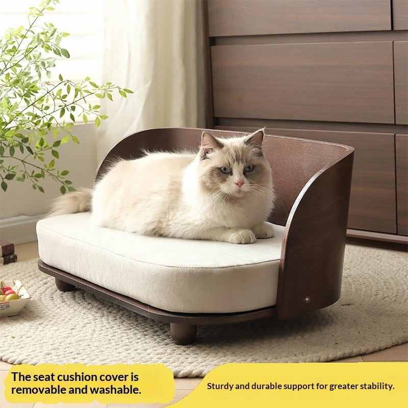 Winter Pet Bed Detachable Washable for Small Dogs Cats