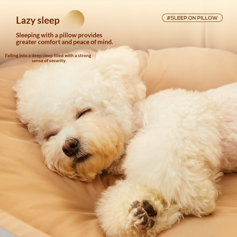 All Season Thickened Dog Bed for Home Comfort