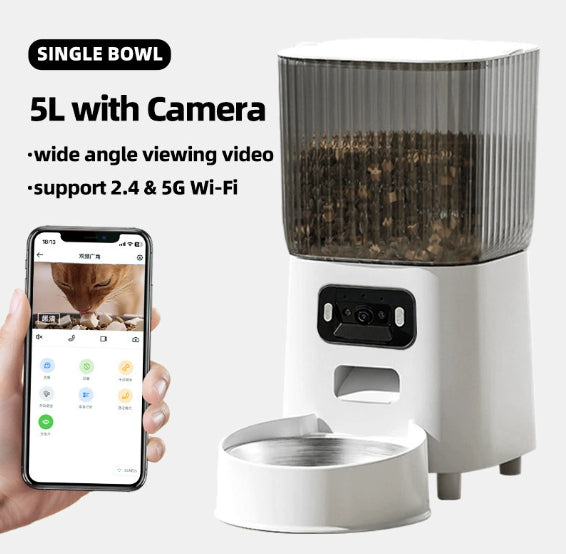 5L Automatic Pet Feeder Smart Food Dispensing Machine