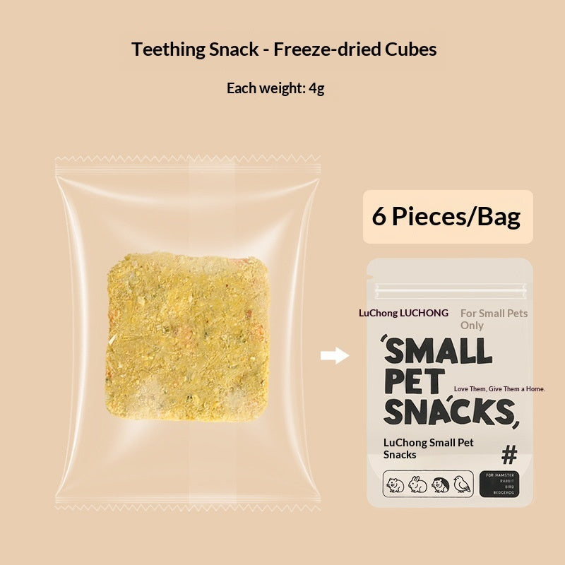 Freeze-Dried Cranberry Rose Cat Treats Crunchy Biscuits Snacks