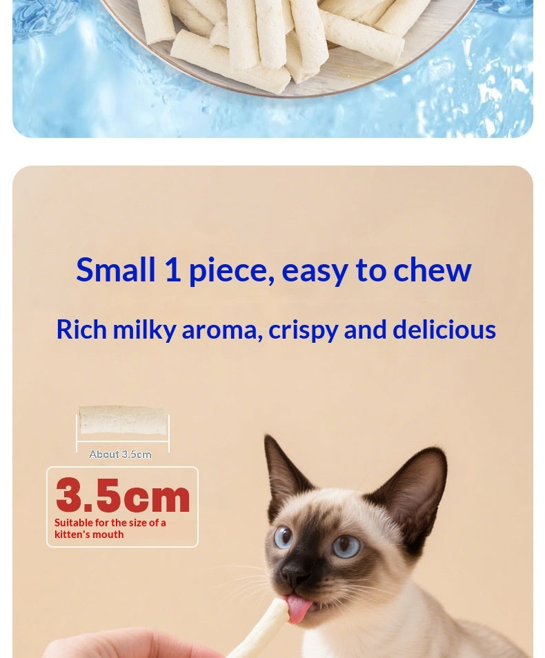 Chicken Goat Milk Stick Packaged Cat Treats Snacks
