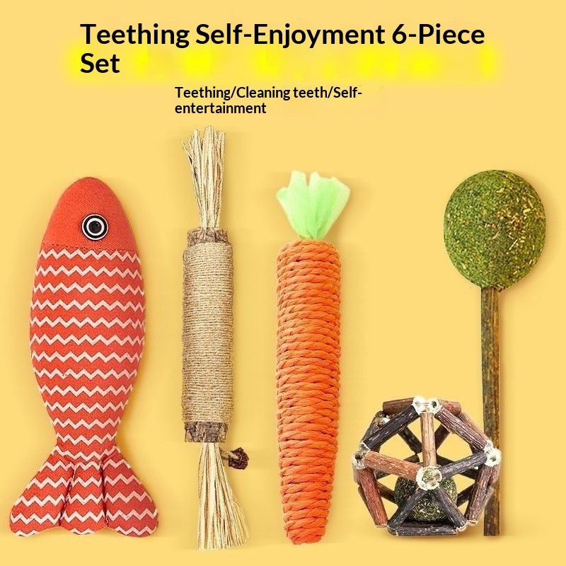 Pet Supplies Cat Toy Gift Set Interactive Play Collection