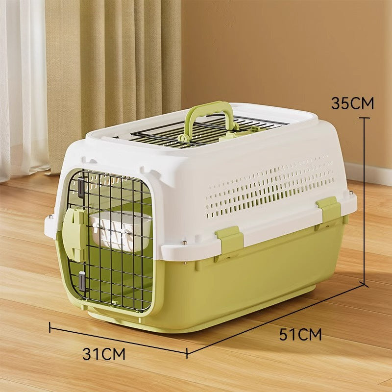 Airline Approved Pet Carrier Crate for Small Dogs Cats Travel
