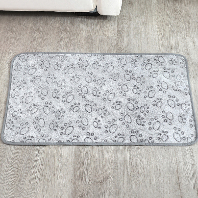 Round Plush Pet Bed for Small Dogs and Cats