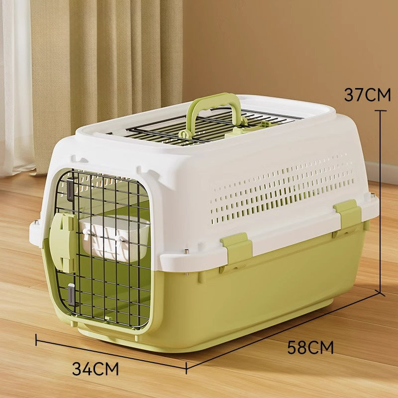 Airline Approved Pet Carrier Crate for Small Dogs Cats Travel